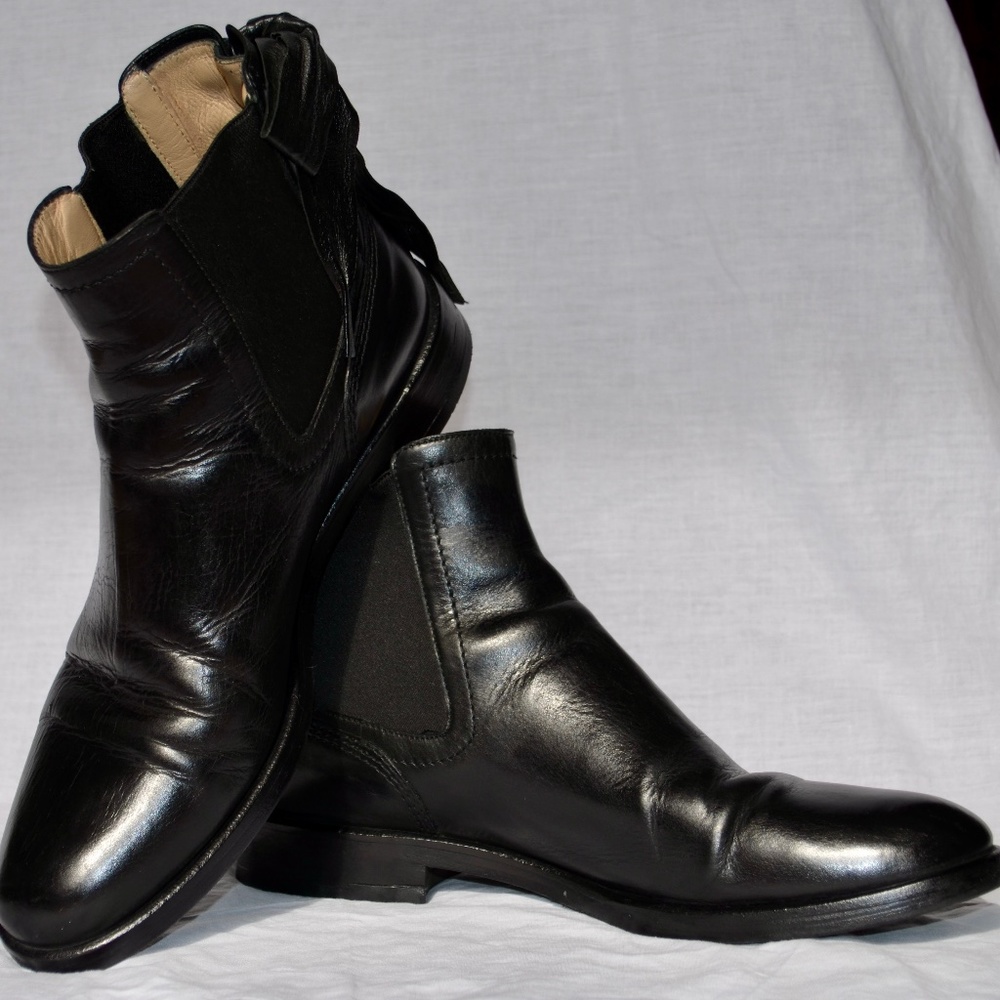 Valentino Garavani Black Ankle Boots